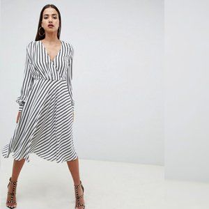 A Line Midi Dress